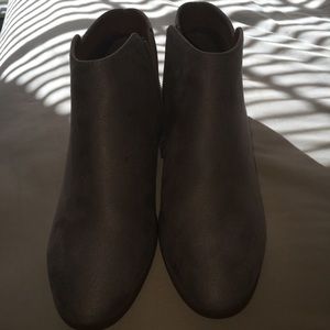 Grey Ankle Boots